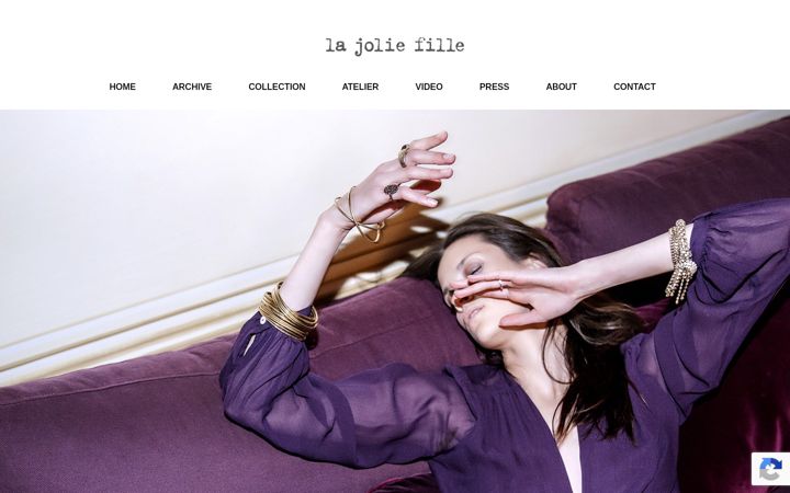 Screenshot of lajoliefille.it