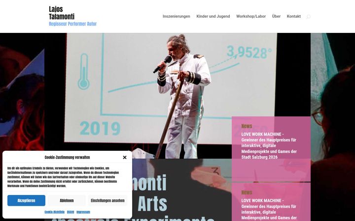 Screenshot of lajos-talamonti.com
