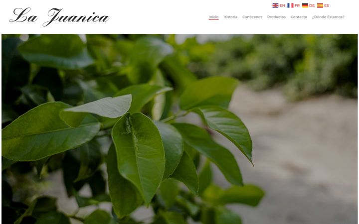Captura de ecrã de lajuanica.com