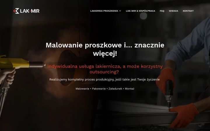 Screenshot of lak-mir.pl