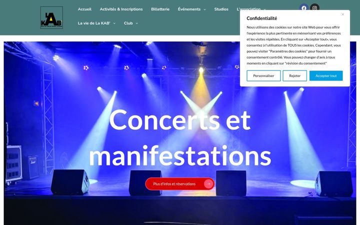 Screenshot of lakab.org