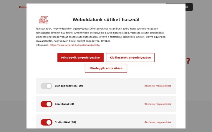Screenshot of lakasbiztositas.hu