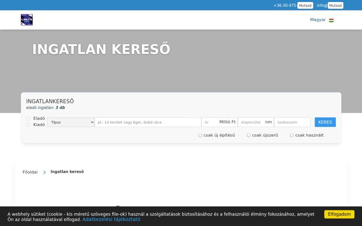 Screenshot of lakasmix.hu
