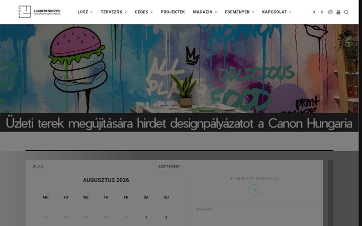 Screenshot of lakberendezok.hu