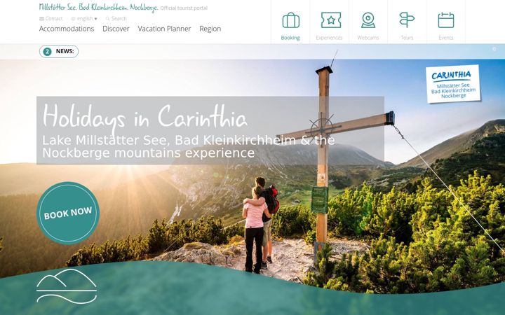Screenshot of lakeandmountain.at