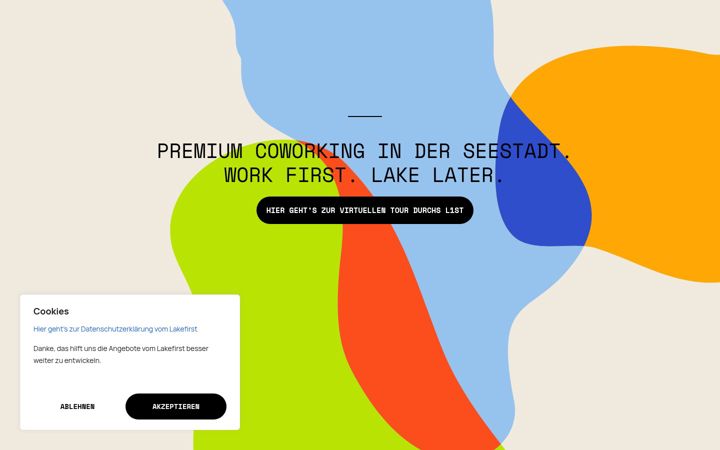 Screenshot of lakefirst.at