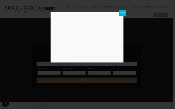 Screenshot of lakenorman-houses.com