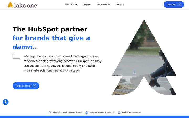 Screenshot of lakeonedigital.com