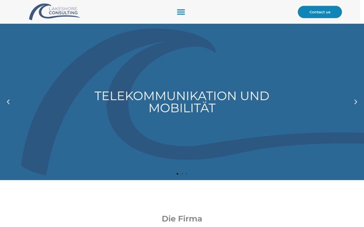 Screenshot of lakeshoreconsulting.de