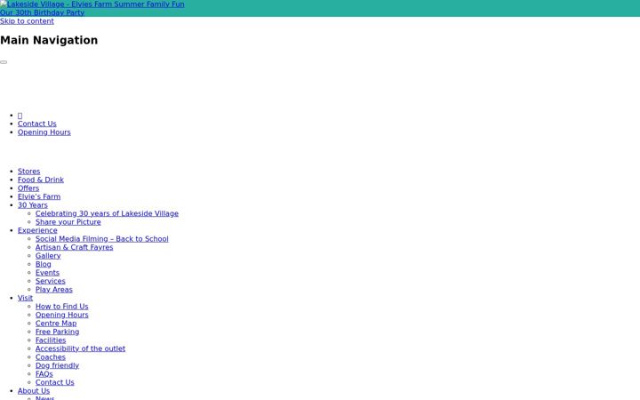 Screenshot of lakeside-village.co.uk