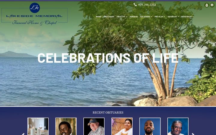 Screenshot of lakesidemfh.com