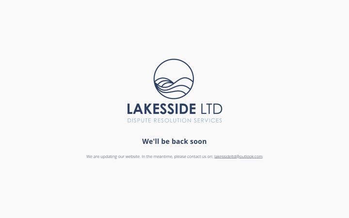 Screenshot of lakesside.co.uk