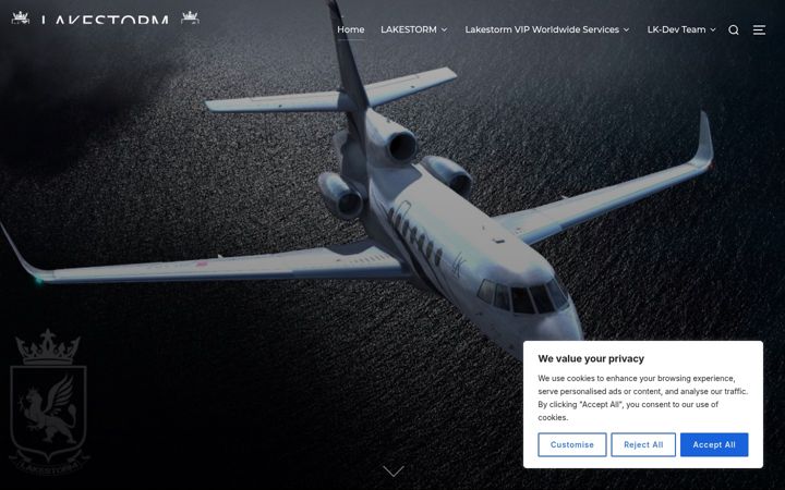 Screenshot of lakestorm.it