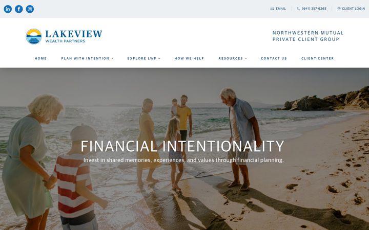 Screenshot of lakeviewwealthpartners.com