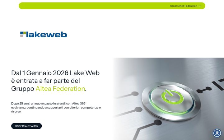Screenshot of lakeweb.it
