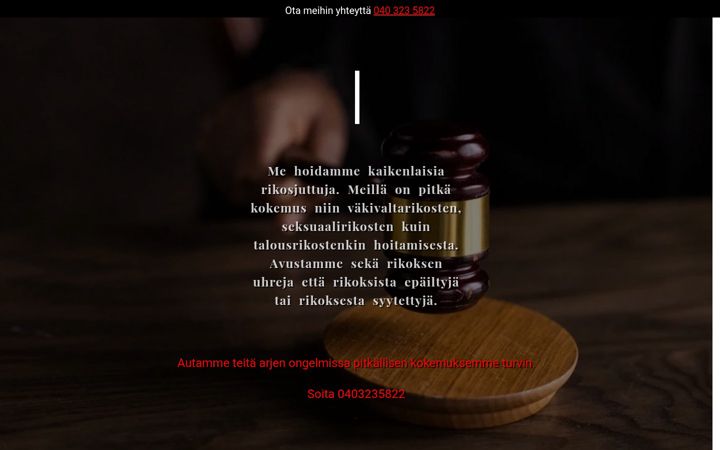 Screenshot of lakitoimistoseinajoki.com
