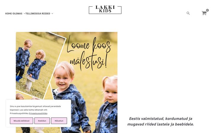 Screenshot of lakki.eu