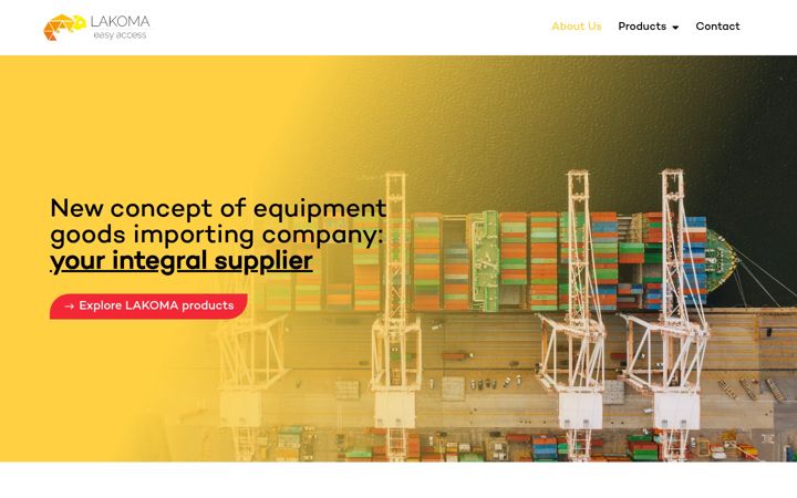 Screenshot of lakomaeasyaccess.com