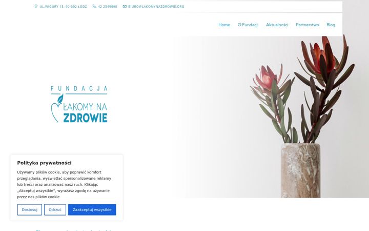 Screenshot of lakomynazdrowie.org