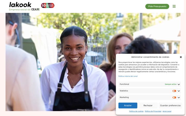 Screenshot of lakook.es