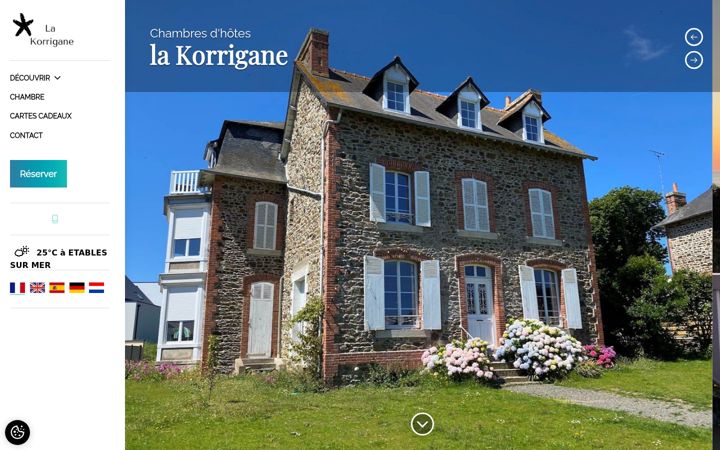 Screenshot of lakorrigane.com