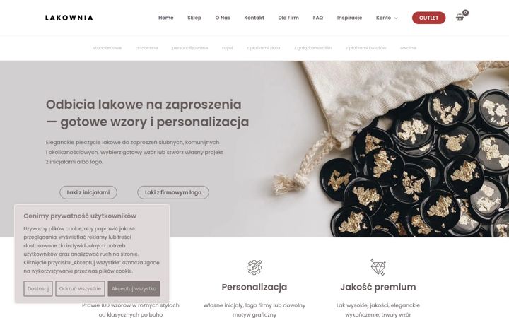 Screenshot of lakownia.pl