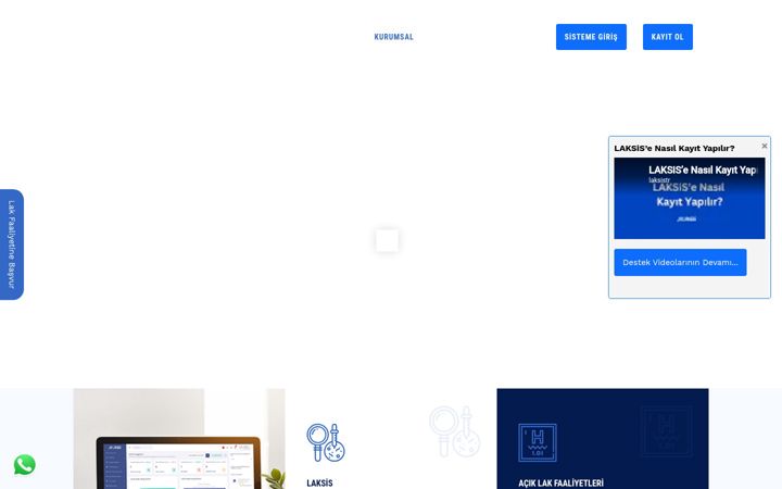 Screenshot of laksis.com