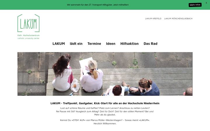 Screenshot of lakum.de