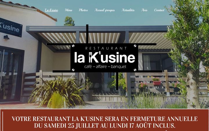 Screenshot of lakusine.com