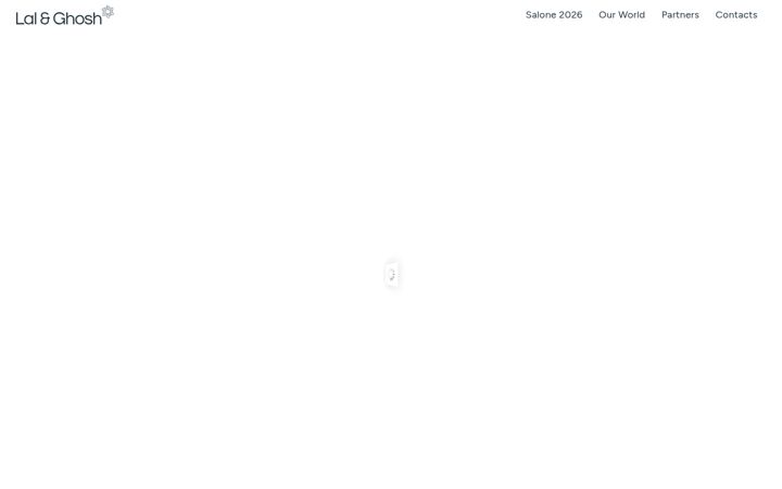Screenshot of lal-ghosh.com