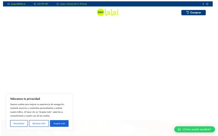 Screenshot of lalai.es
