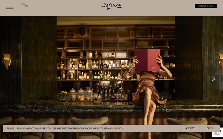 Screenshot of lalaneathens.com