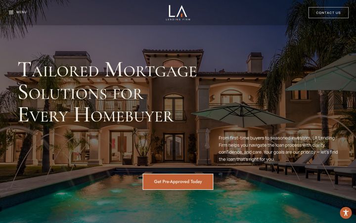 Screenshot of lalendingfirm.com