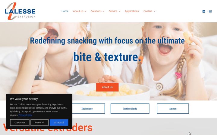 Screenshot of lalesse.eu