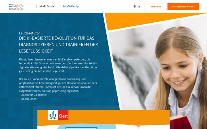Screenshot of laletu.de