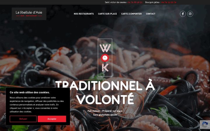 Screenshot of lalibelluledasie.fr