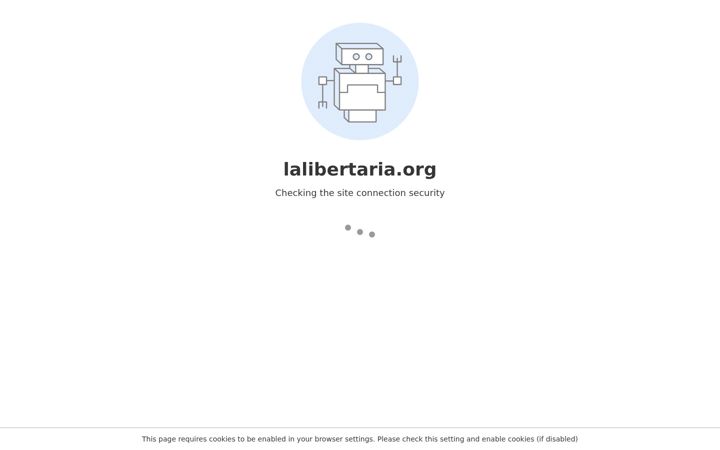 Posnetek zaslona lalibertaria.org