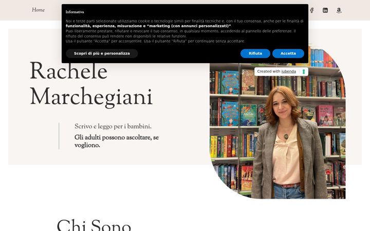 Screenshot of lalibraia.it