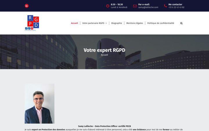Screenshot of lalileche.com