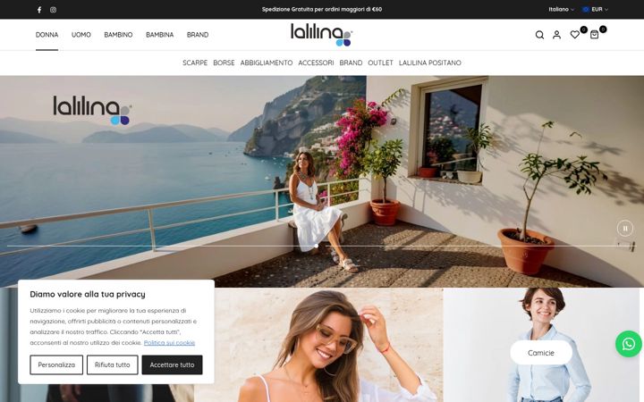 Screenshot of lalilina.it