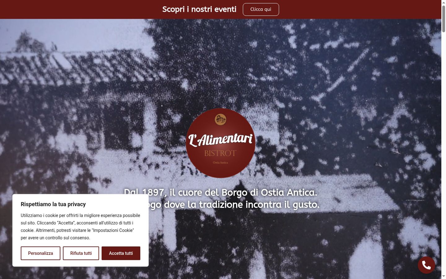 Screenshot tal-banner tal-kunsens muri qabel kwalunkwe interazzjoni