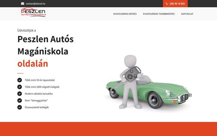 Screenshot of lalisuli.hu
