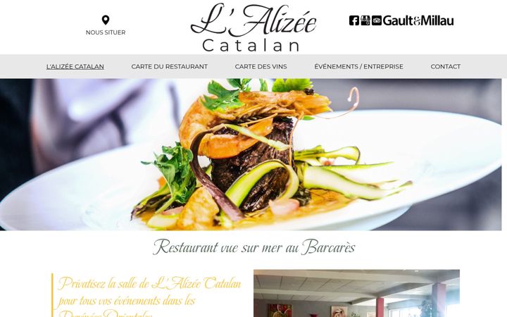 Screenshot of lalizecatalan.fr