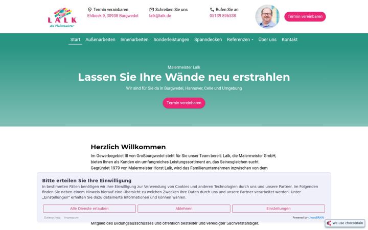 Screenshot of lalk.de