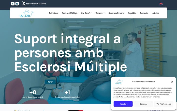 Screenshot of lallar.org