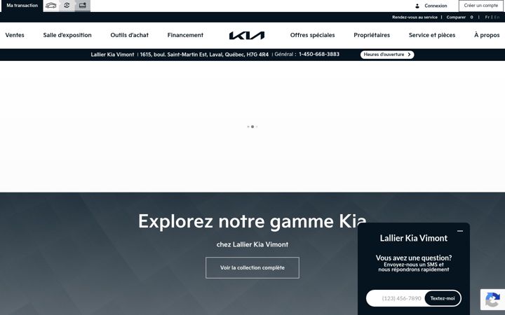 Screenshot of lallierkiavimont.com