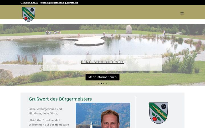 Screenshot of lalling.de