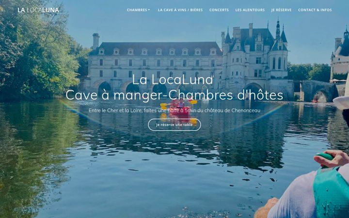 Screenshot of lalocaluna.com