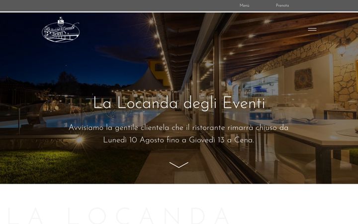 Screenshot of lalocandadeglieventi.com