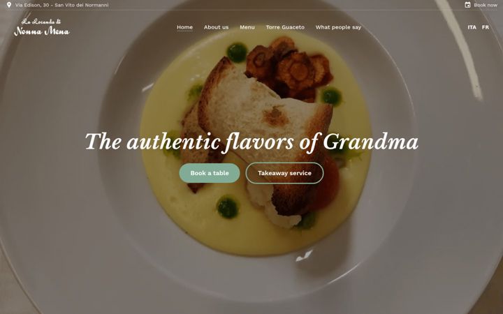 Screenshot of lalocandadinonnamena.com
